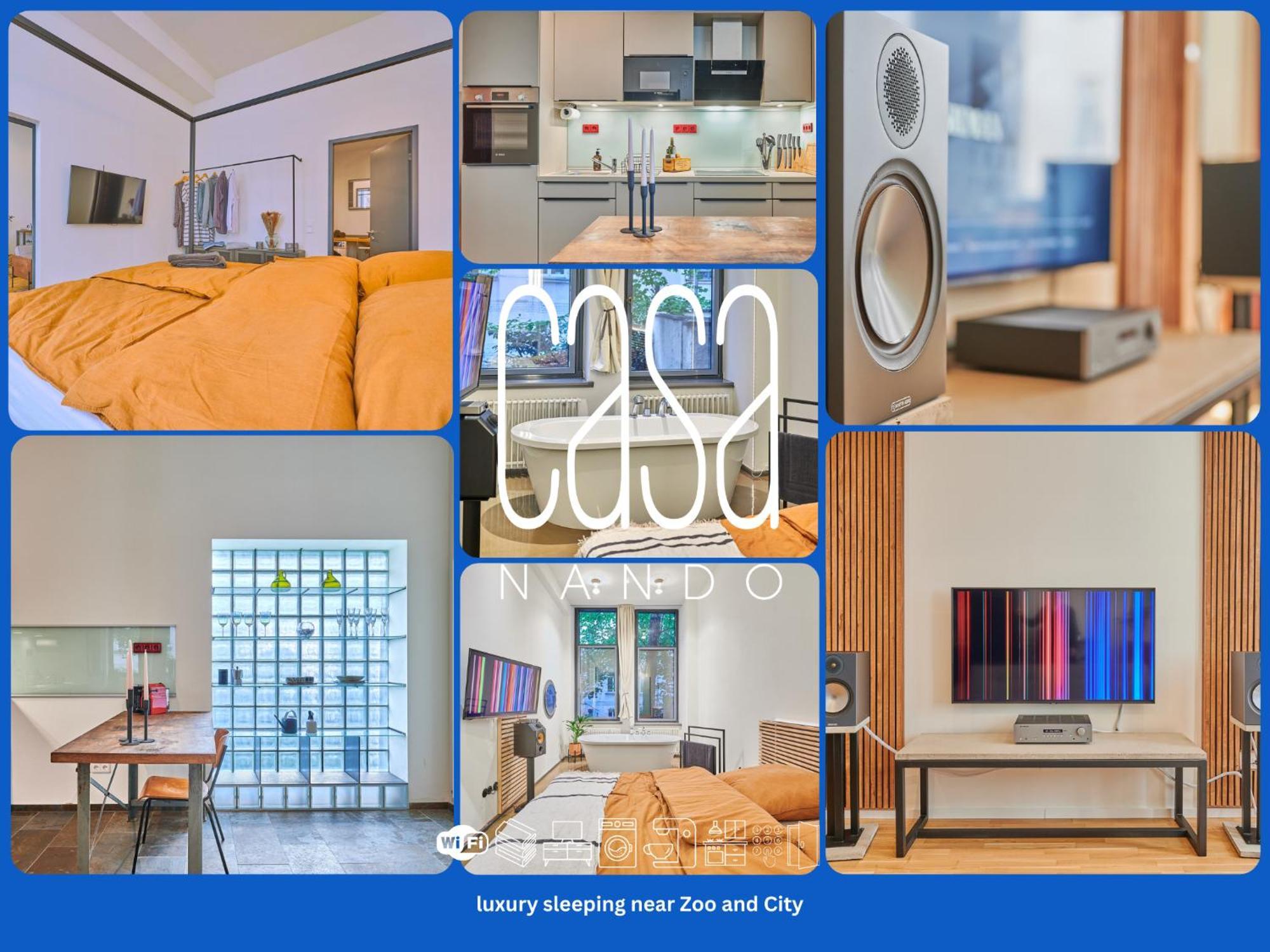 Casanando Premium - Hifi Lofts In Ruhiger Zoo - Und Citylage *